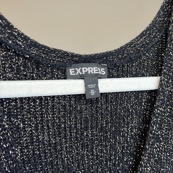 Black Knit Express Sweater - Picture 5 of 7